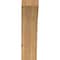 Ekena Millwork 6"W x 10"D x 22"H Thorton Rough Sawn Knee Brace, Western Red Cedar BRC06X10X22THR00RWR - alternate 3